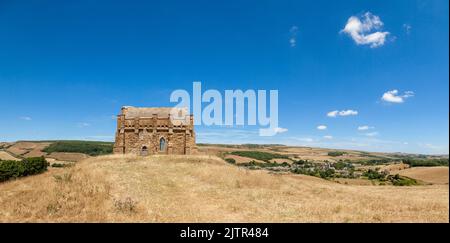 Chapelle Sainte-Catherine (Sainte-Catherine est la sainte patronne des Spitgers) une église datant de 14th ans près d'Abbotsbury, Dorset Banque D'Images