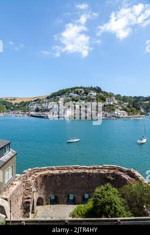 Fort de Bayards Cove à Dartmouth, Devon. Banque D'Images