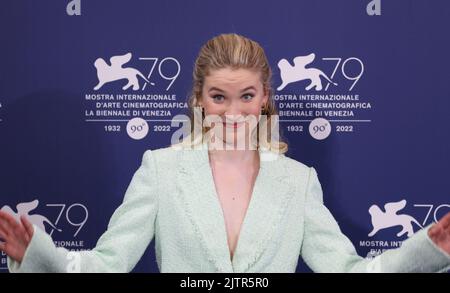 Venise, Italie, 1st septembre 2022, Sophie Kauer au photocall pour le film Tar au Festival du film de Venise 79th en Italie. Credit: Doreen Kennedy/Alamy Live News Banque D'Images