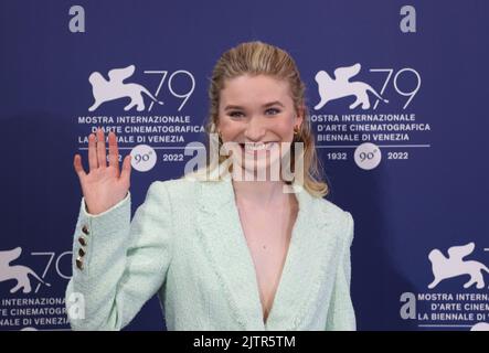 Venise, Italie, 1st septembre 2022, Sophie Kauer au photocall pour le film Tar au Festival du film de Venise 79th en Italie. Credit: Doreen Kennedy/Alamy Live News Banque D'Images