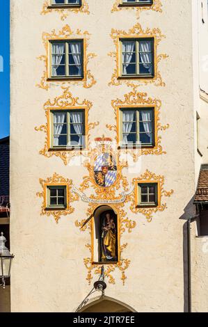 Vieille ville pittoresque de Mindelheim à Unterallgäu Banque D'Images