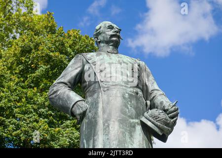 Denkmal Albrecht von Roon, Großer Stern, Tiergarten, Mitte, Berlin, Allemagne Banque D'Images