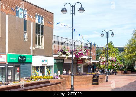 All Saints Square, Bedworth, Warwickshire, Angleterre, Royaume-Uni Banque D'Images