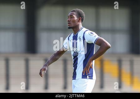 Hednesford, Royaume-Uni. 01st septembre 2022. Ramello Mitchell de West Bromwich Albion pendant le match à Hednesford, Royaume-Uni, le 9/1/2022. (Photo de Gareth Evans/News Images/Sipa USA) Credit: SIPA USA/Alay Live News Banque D'Images