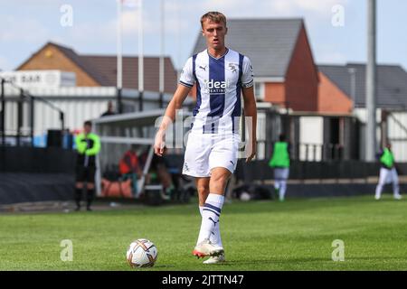 Hednesford, Royaume-Uni. 01st septembre 2022. Jamie Andrews de West Bromwich Albion pendant le match à Hednesford, Royaume-Uni, le 9/1/2022. (Photo de Gareth Evans/News Images/Sipa USA) Credit: SIPA USA/Alay Live News Banque D'Images