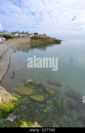 Port de Moelfre, île d'Anglesey, Ynys mon, pays de Galles du Nord, Royaume-Uni. Banque D'Images