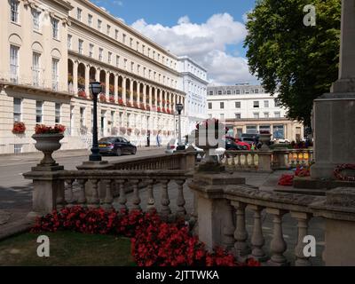 Bureaux municipaux du Conseil de Cheltenham sur la Promenade, Cheltenham, Gloucestershire Banque D'Images