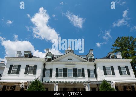 Lenox, Massachusetts, US-19 juillet 2022: Le mont était la maison de campagne de l'écrivain Edith Wharton au début de 1900s. Banque D'Images