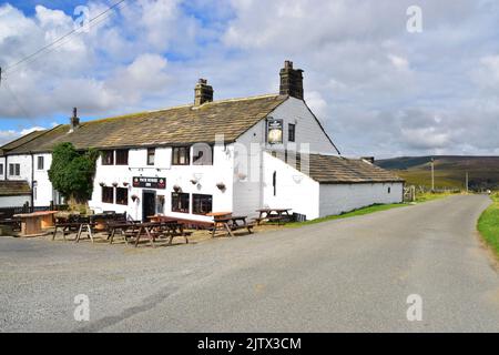 The Pack Horse Inn, Widdop, Pennines, West Yorkshire Banque D'Images