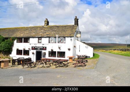 The Pack Horse Inn, Widdop, Pennines, West Yorkshire Banque D'Images