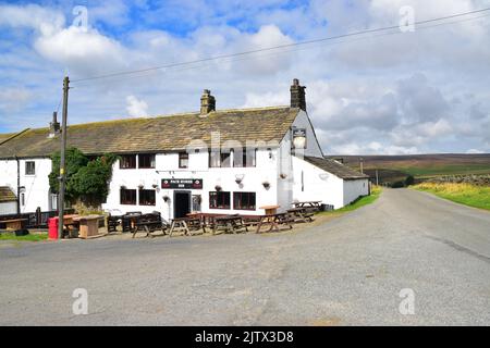 The Pack Horse Inn, Widdop, Pennines, West Yorkshire Banque D'Images