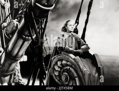 GRETA Garbo dans la reine Christina (1933) photo de Clarence Sinclair Bull Banque D'Images