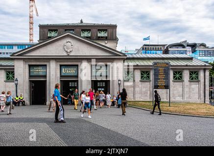 U Wittenbergplatz la station de métro U-Bahn dessert U1, U2 et U3 lignes. Tauentzienstraße, Schöneberg,Berlin Gare du début du XXe siècle Banque D'Images