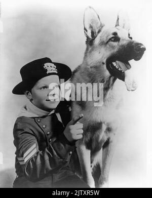 Les aventures de Rin-Tin-Tin TV-Series 1954-1959 USA Directeur: Earl Bellamy Lee Aaker Banque D'Images