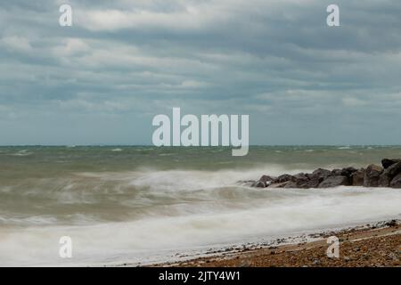 Littlehampton Beach Banque D'Images