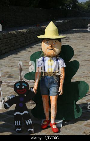 Norland, Royaume-Uni. 2nd septembre 2022. Le festival annuel des frayeurs de Norland a lieu sur le thème des favoris des enfants. Norland, West Yorkshire, Royaume-Uni. Credit: Barbara Cook/Alay Live News Banque D'Images