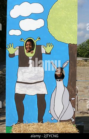 Norland, Royaume-Uni. 2nd septembre 2022. Le festival annuel des frayeurs de Norland a lieu sur le thème des favoris des enfants. Norland, West Yorkshire, Royaume-Uni. Credit: Barbara Cook/Alay Live News Banque D'Images