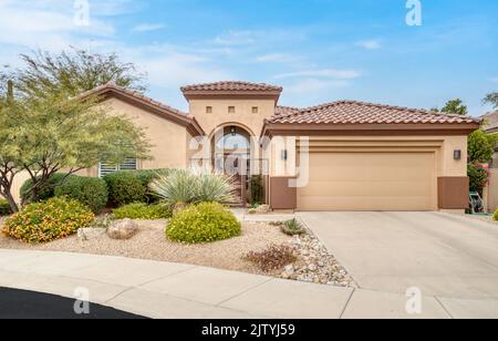 Une maison de luxe à scottsdale Banque D'Images