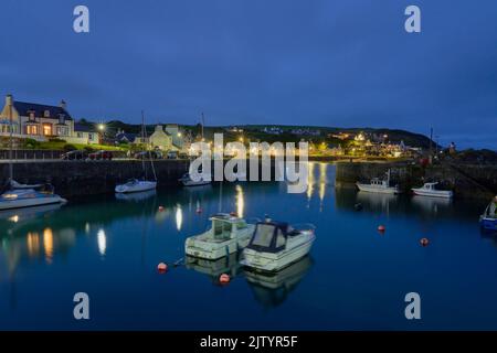 Portpatrick Harbour, Dumfries et Galloway, Écosse. Juin 2022 Banque D'Images