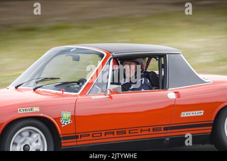 rencontre porsche sur le circuit de vitesse d'Abbeville, porsche 911 993, panamera, carrera, gts. Banque D'Images