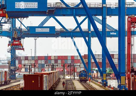 Gare de Bremerhaven (RTB) dans le hall IV Banque D'Images