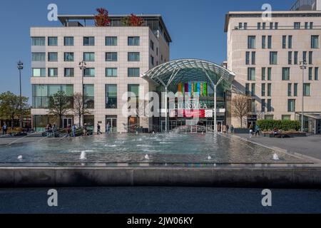 Centre commercial Eurovea Galleria - Bratislava, Slovaquie Banque D'Images