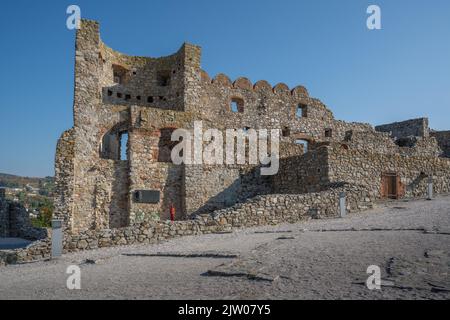 Les ruines du château du Devin - Bratislava, Slovaquie Banque D'Images