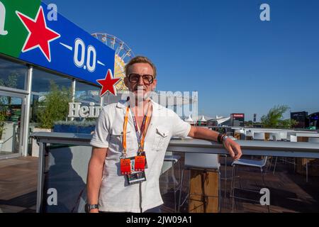 ZANDVOORT, pays-Bas. , . Dans Zandvoort, Z.H. Bernhard Lucas Emmanuel Prince van Oranje-Nassau, Van Vollenhoven (Nijmegen, 25 décembre 1969) image et copyright Leo Vogelzang ATP images crédit: SPP Sport Press photo. /Alamy Live News Banque D'Images