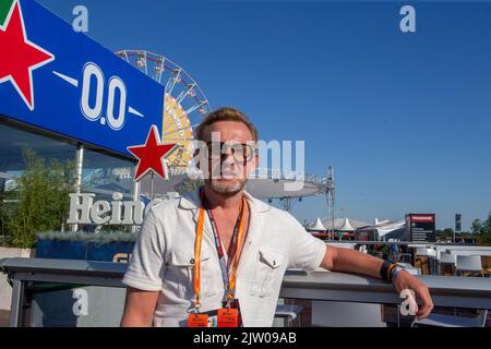 ZANDVOORT, pays-Bas. , . Dans Zandvoort, Z.H. Bernhard Lucas Emmanuel Prince van Oranje-Nassau, Van Vollenhoven (Nijmegen, 25 décembre 1969) image et copyright Leo Vogelzang ATP images crédit: SPP Sport Press photo. /Alamy Live News Banque D'Images