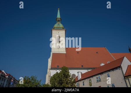 Cathédrale Saint-Martin - Bratislava, Slovaquie Banque D'Images