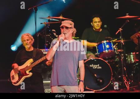 1 septembre 2022, Rome, Italie : Francesco de Gregori pendant le concert Venditti & de Gregori il tour à l'Auditorium Parco della Musica sur 1 septembre 2022 à Rome, Italie (Credit image: © Roberto Bettacchi/Pacific Press via ZUMA Press Wire) Banque D'Images