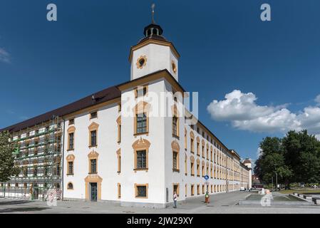 Résidence princière, ancien monastère, construit en 1651, Kempten (Allgaeu), Bavière, Allemagne Banque D'Images