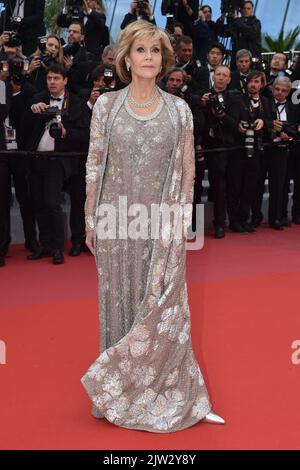 Jane Fonda participe à la projection de Blackkllansman qui s'est tenue au Palais des Festivals le 14 mai 2018 à Cannes, en France, dans le cadre du 71e Festival annuel du film de Cannes. Photo de Lionel Hahn/ABACAPRESS.COM Banque D'Images