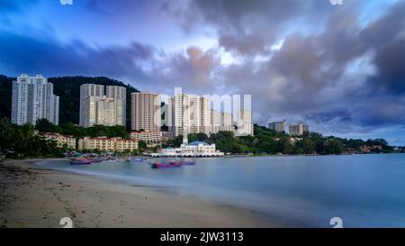 Images du lever et du matin dans la région de Penang Banque D'Images