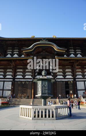 Sanctuaire Tōdai-ji à Nara Japon Banque D'Images