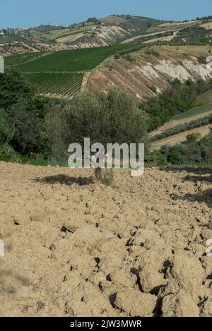 Les Abruzzes est une région italienne située à l'est de Rome, entre l'Adriatique et les Apennines. Banque D'Images