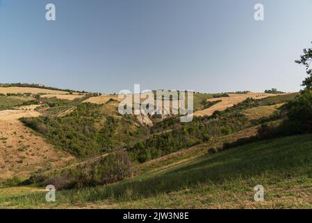 Les Abruzzes est une région italienne située à l'est de Rome, entre l'Adriatique et les Apennines. Banque D'Images