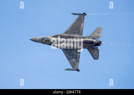 La Force aérienne hellénique F-16C combat le faucon aérien au Royal International Air Tattoo 2022 Banque D'Images