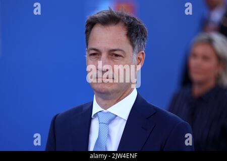 Espagne, Madrid - 30 juin 2022 : le Premier ministre belge Alexander de Croo assiste au sommet de l'OTAN à Madrid, Espagne. Banque D'Images