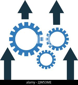 Icône machiniste, ADAPT, inprocessing - utilisation parfaite pour la conception et le développement de sites Web, de fichiers imprimés et de présentations, de supports promotionnels et de ma Illustration de Vecteur