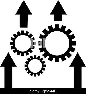 Icône machiniste, ADAPT, inprocessing - utilisation parfaite pour la conception et le développement de sites Web, de fichiers imprimés et de présentations, de supports promotionnels et de ma Illustration de Vecteur
