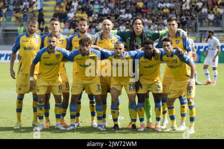 Frosinone, Italie, 04 ensemble 2022, photo de l'équipe de Frosinone Calcio, crédit : Francesco Paris/Alay Live News Banque D'Images