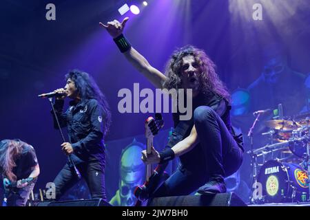 ANTHRAX St Jordi Club, Barcelone, ESPAGNE, 18/11/2018 Florent 'MrCrash' B. Banque D'Images