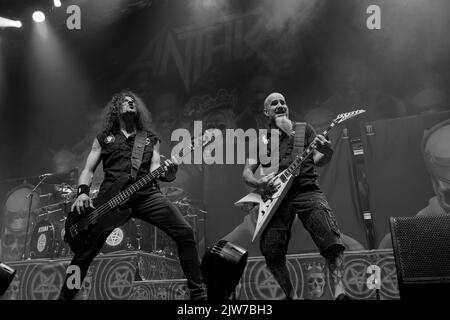 ANTHRAX St Jordi Club, Barcelone, ESPAGNE, 18/11/2018 Florent 'MrCrash' B. Banque D'Images