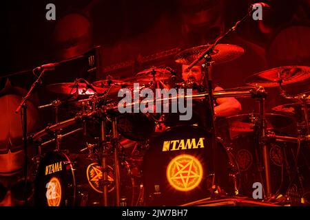 ANTHRAX St Jordi Club, Barcelone, ESPAGNE, 18/11/2018 Florent 'MrCrash' B. Banque D'Images