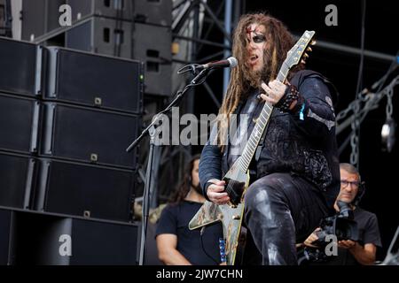 EN CE MOMENT HELLFEST, Clisson, FRANCE, 24/06/2018 Florent 'MrCrash' B. Banque D'Images