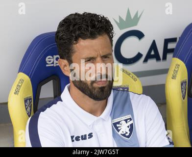 Frosinone; Italie, 04 ensemble 2022; Monsieur Fabio Grosso avant le match entre Frosinone et Côme; Credit: Francesco Paris/Alay Live News Banque D'Images