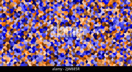 Abstrait hexagonal fond géométrique grille texture sans couture motif Banque D'Images