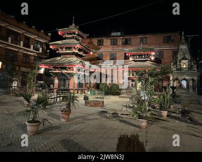 Place Patan Dunbar, Katmandou, Népal Banque D'Images