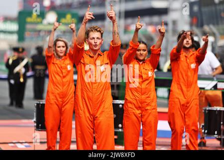 Zandvoort, pays-Bas. 04th septembre 2022. Atmosphère de la grille. Grand Prix de Hollande, dimanche 4th septembre 2022. Zandvoort, pays-Bas. Crédit : James Moy/Alay Live News Banque D'Images